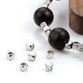 Stainless Steel Cube Square Corner Tube Beads Engraveable & DIY Jewelry Spacer Stamping Logo Jewelry Findings & Components