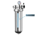 Stainless Steel Prefilter for Home Use With 1.2mm Thick Cartridge Housing