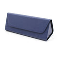 UNOC PU Leather Folding Eyeglasses case for Sunglasses Reading Glasses Optical Frame