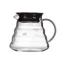 Ecocoffee 580ml 780ml 360ml Borosilicate Glass Coffee Kettle Product Coffee Server with Cover Teapot Coffee Pot