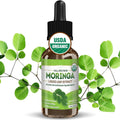 Private Label Moringa Leaf Extract Liquid Drops Pure Oleifera Leaves Black Seed Oil Supplement Support Immune