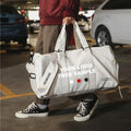 Hotsale Custom Logo Durable Heavy Duty Waterproof Pu Leather Sports Gym Travel Weekend Duffle Bag with Shoes Compartment