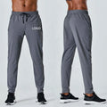 Custom Logo Fitness Workout Men Jogger Quick-drying Active Wear Zipper Pocket Design Sports Pants for Men