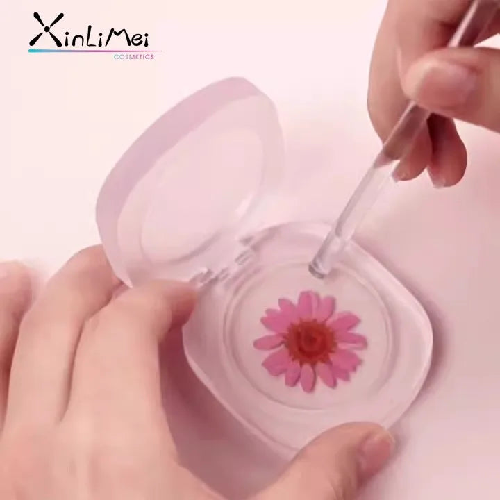 2025 New True Flower Transparent PH Color Change Travel Size Cream Lip & Cheek Lakerain Magic Blush Waterproof