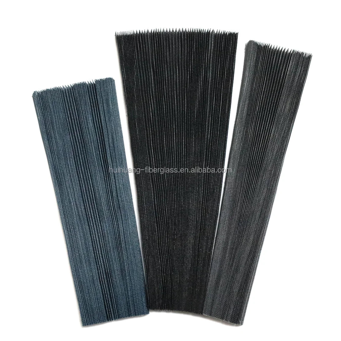 Modern Sliding Pleated Polyester Mosquito Nets for Doors and Balconies 14mm 19mm Mesh