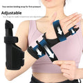 Support Brace Finger Wristband Little Finger Splint Detachable Aluminum Strip Adjustable Hook Loop Closure Wrist Support