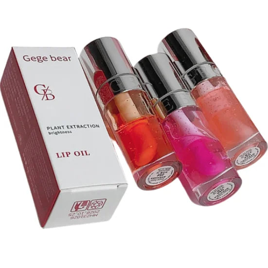Hot Sales Color Changing Lip Gloss Plumping Moist Lip Glaze Plant Extract Fruit Private Label Vegetarian Moisturizing Lip Oil