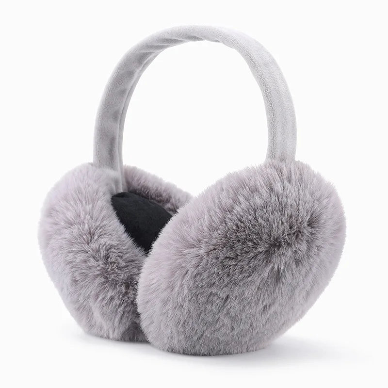 GOLOVEJOY DEZ22 Custom Unisex Kids Earmuffs Winter Windproof Anti-freezing Cotton Soft Feeling Ear Warmers for Sleep Use