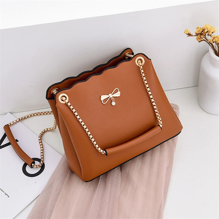 New Arrival Latest Quilted Shoulder Small Cute Sling Chain Mini Women Hand Bags Soft Leather