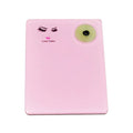 Acrylic Eyelash Extension Eye Lash Pallet Tool Round Jade Stone Organizer Eyelash Extension Grafting Pad Lash Tray Gasket