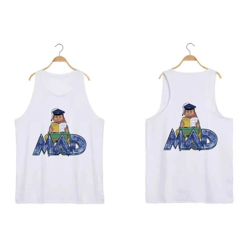 New Men's Sublimation Custom Vest  Design Belong to Your Own Gift Performance tank Tops