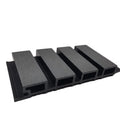 Plastic Wooden Composite Covering Board Wpc Outdoor Slat Wall Panel for Exterior Wall
