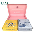 Wholesale Recycled Custom Different Size Odd Shape Fedora Shipping Box Pink Craft Paper Box