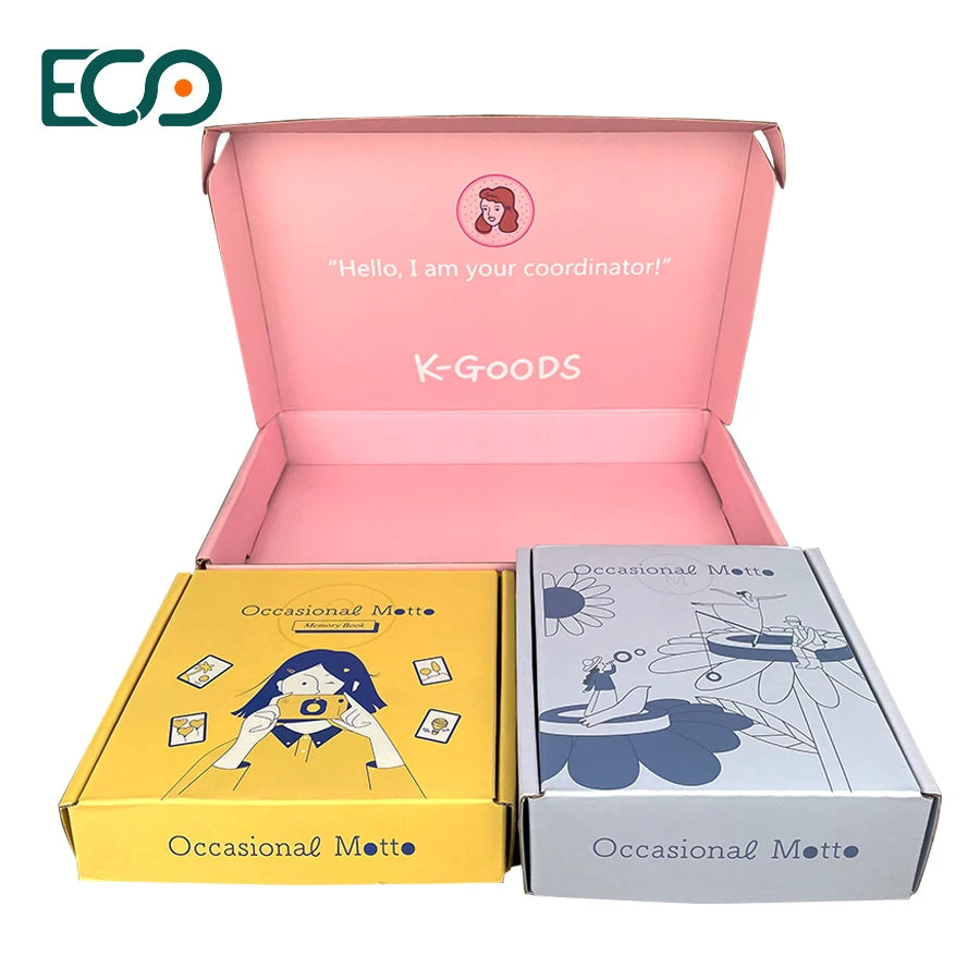 Wholesale Recycled Custom Different Size Odd Shape Fedora Shipping Box Pink Craft Paper Box