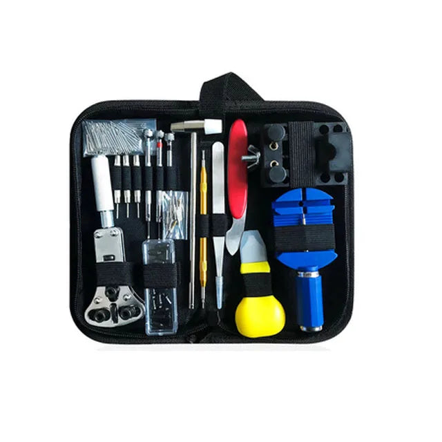 Customize OEM High Quality Silver 147pcs Portable Watch Repair Tools Kit Set 100% Inspection DIY Model Kz CN;GUA