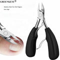 1 Pcs Colors PP Glue Handle Double Spring Fingernail Thick Nails Ingrown Toenails Stainless Steel Toe Nail Clippers