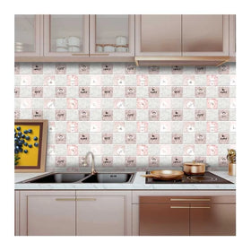 Waterproof Peel and Stick Waterproof Self Adhesive Vinyl Decorative Wallpaper for Kitchen Backsplash Countertop Contact Paper