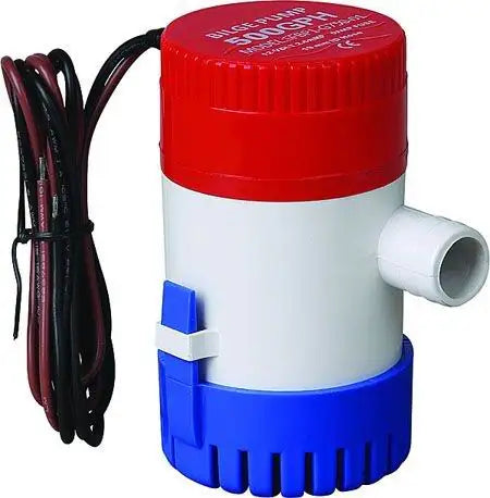 DC Marine Pump 12V 24V Big Flow Submersible Bilge Pump 500GPH Boat Kayak Yacht Water Ocean Sea