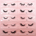 Real Mink Eyelash Vendor 3D Short Mink Lashes Wholesale Siberian Mink Eye Lashes Strips MegaBDM