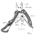 China Outdoor Gear Tool Plier Leather Man Multi Tool Multifunction Stainless Steel Pliers With Aluminum Handle