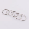 Cheap Price 25mm Stainless Steel Metal Round Split Key Ring for Keychain