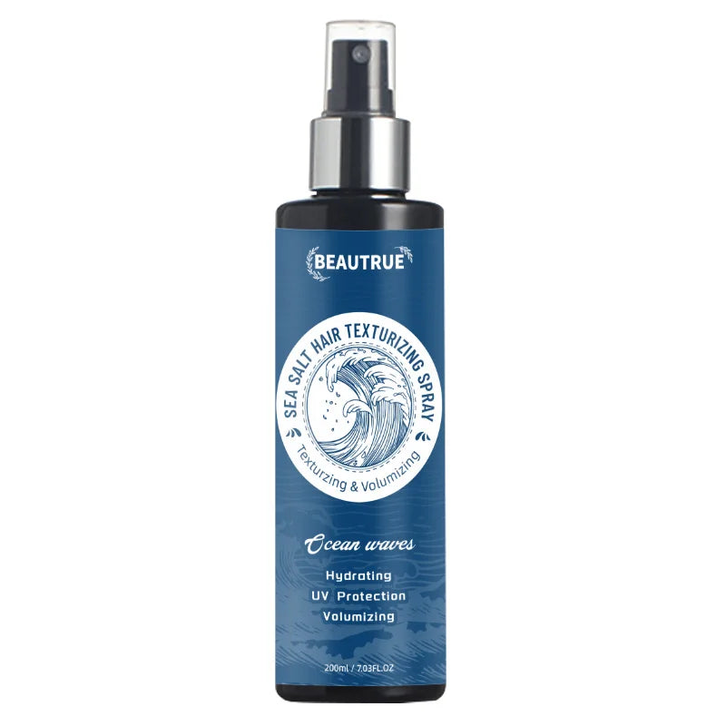 Factory Wholesale OEM Sea Salt Hair Spray Low MOQ Private Label Screen Printing Men's Waves Curl Hair Dry Texture Spray