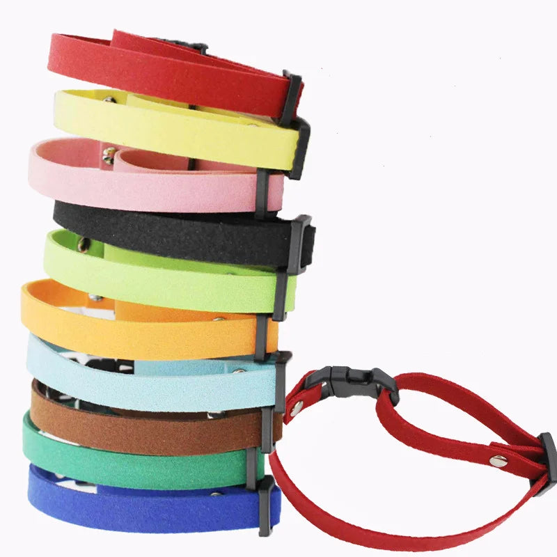 Wholesale Cheap Price Solid Breakaway Safety Buckle Accessories  Blank Collar Dogs Cats