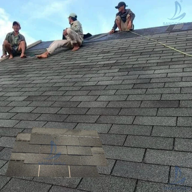 Factory Cheap Asphalt Shingle Price Quality Building Materials Fiberglass Bitumen Teja Asfaltica Shingles Roofing Asphalt