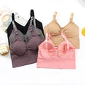 Hot Selling Women's Everyday Nursing Lingerie Popular Front Buckle Bra Breathable Traceless Anti-Sagging Weave Knitted Material