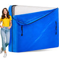 Dust Proof Bag Mattress Bag for Moving and StorageHeavy Duty Tarp Reusable Mattress Storage BagEasy Carrier