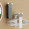 Adjustable Home Accessories Clothes Organizer Hanger Storage Rack Wall-mounted Folding Saving Space