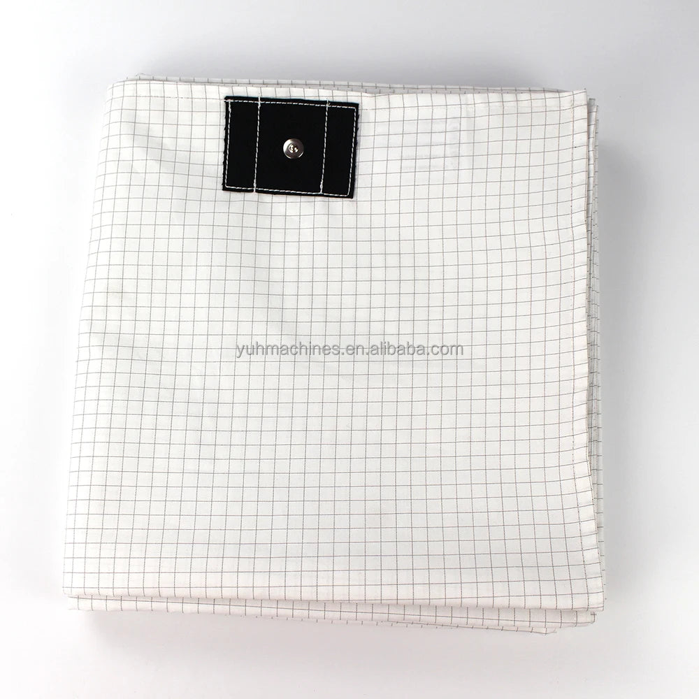 Grounding Flat Sheet with Grounding Cable King Size 10% Pure Silver Thread Conductive