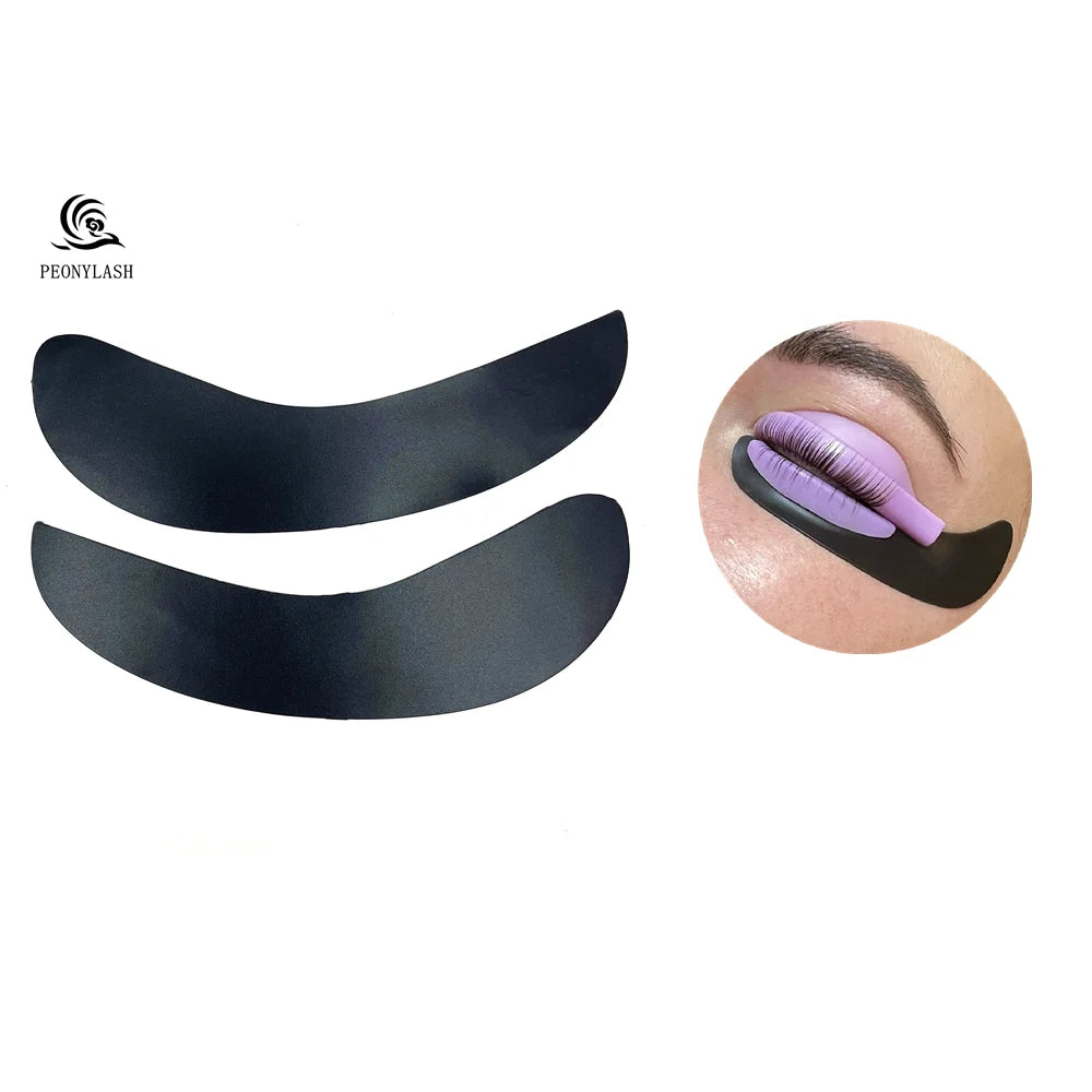 Silicon Under Eye Pads Reusable Lash Lift Tint Shields Soft Silicone Eyelash Lift Eye Patches for Salon and Home DIY