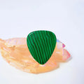 DIY Custom Brand Logo Guitar Pick Printing Crystal Guitar Pick Malachite Guitar Picks