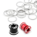MUQZI Bike Chain Wheel Screws Washer Gasket 2mm Thick Cycling Double Change Single Crankset Screws Bolt Gasket Ring Part