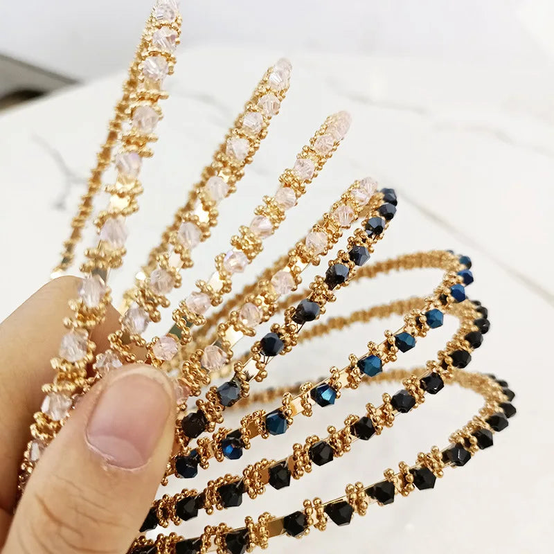 INS Fashion Pearl Headpiece - Minimalist Hair Band for Girls