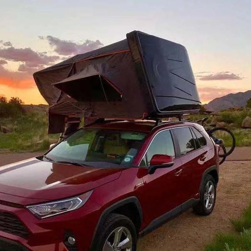 Hard Shell Roof Top Tent Camper for Car Roof Top Tent Suv Aluminium Triangle Hard Shell Roof Top Tent