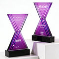 Jadevertu Customized Cheap Economical Modern Sandblasted Trophy Souvenir Gift Acrylic Diamond Academic Recognition Award Glass