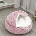 Luxury Colorful Round Half-Pack Cat Bed Mat Soft Comfortable PP Carton Cat Bed Fashion Design Cat Beds