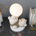 Dropshipping TV Bears Animal Lamps Cabinet Ornaments Home Decorations Bedroom Bedside Night Light Birthday Gifts Cute Bears