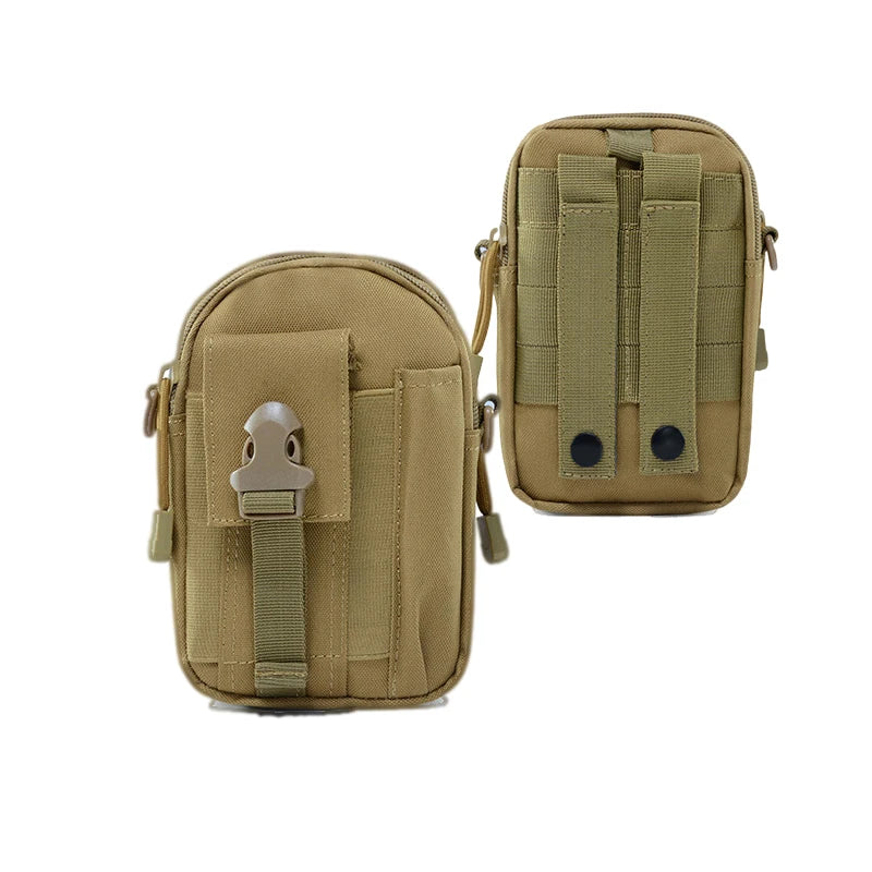 Traveling Sports Messenger Waist Bag Mobile Bag Running Hiking Camping Hunting Riding Tactical Bag Backpack
