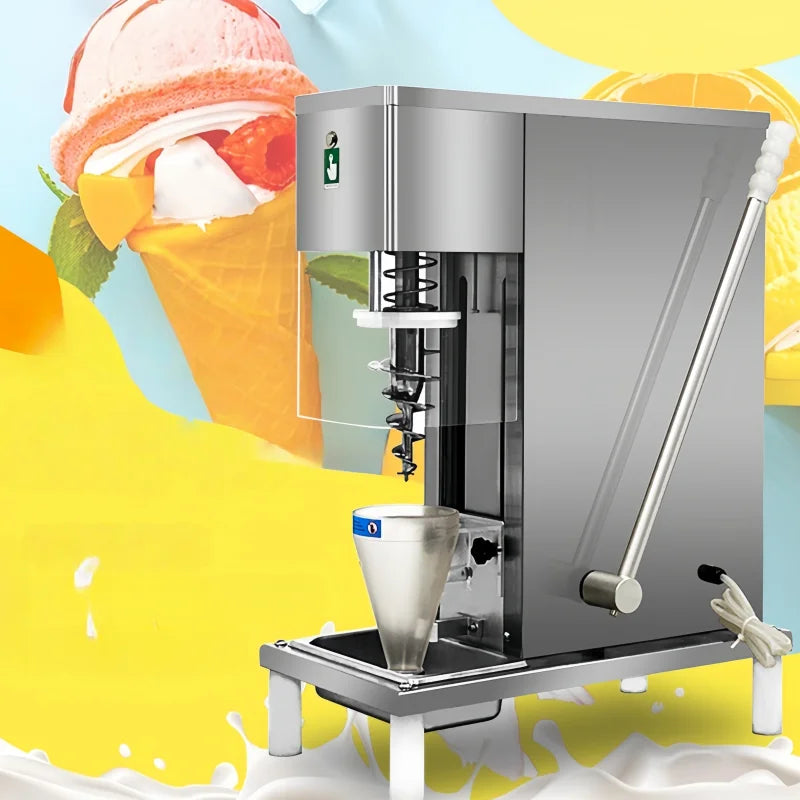 Continuous Operation Gelato Machine Consistent Quality Output Large Volume Production