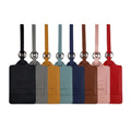 Wholesale Creative Travel Aircraft Bag Luggage Location Tag Suitcase Tag Customized PU Sublimation Luggage Tag Blank