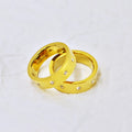 Wholesale Luxury 18K Gold-plated Stainless Steel Inlaid Diamond Rings Suitable for Wedding Engagement Rings and Couple Jewelry