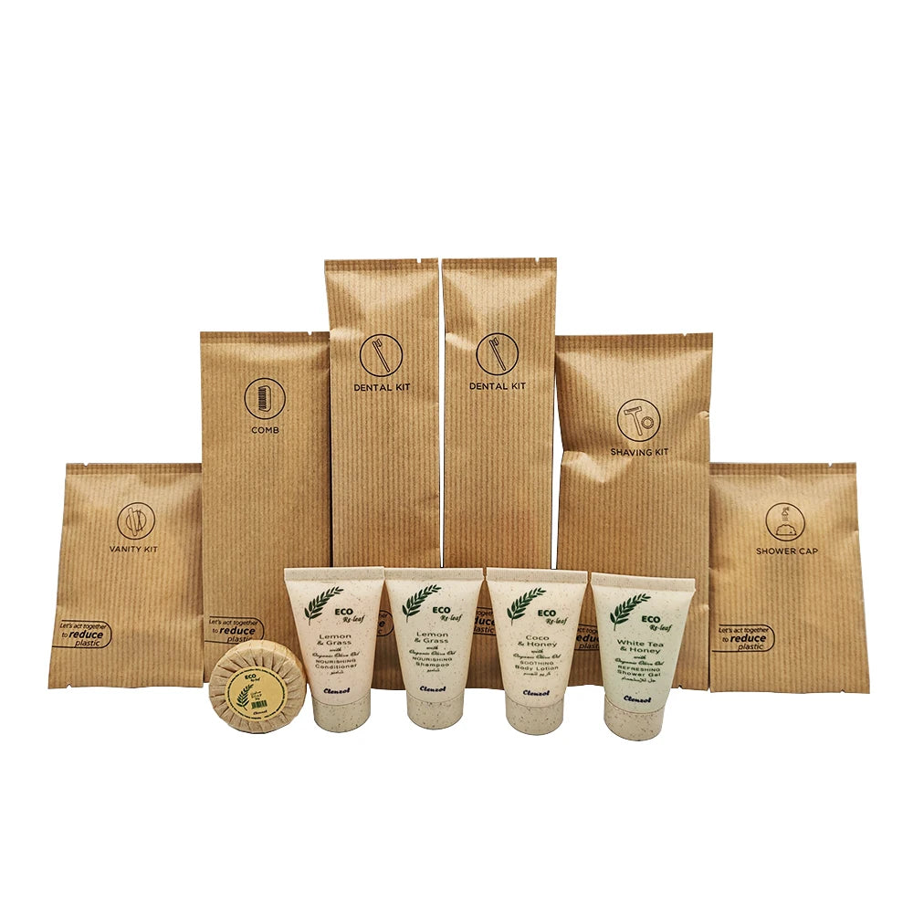 ECO Friendly Wholesale Luxury Guest Amenities Hotel Set