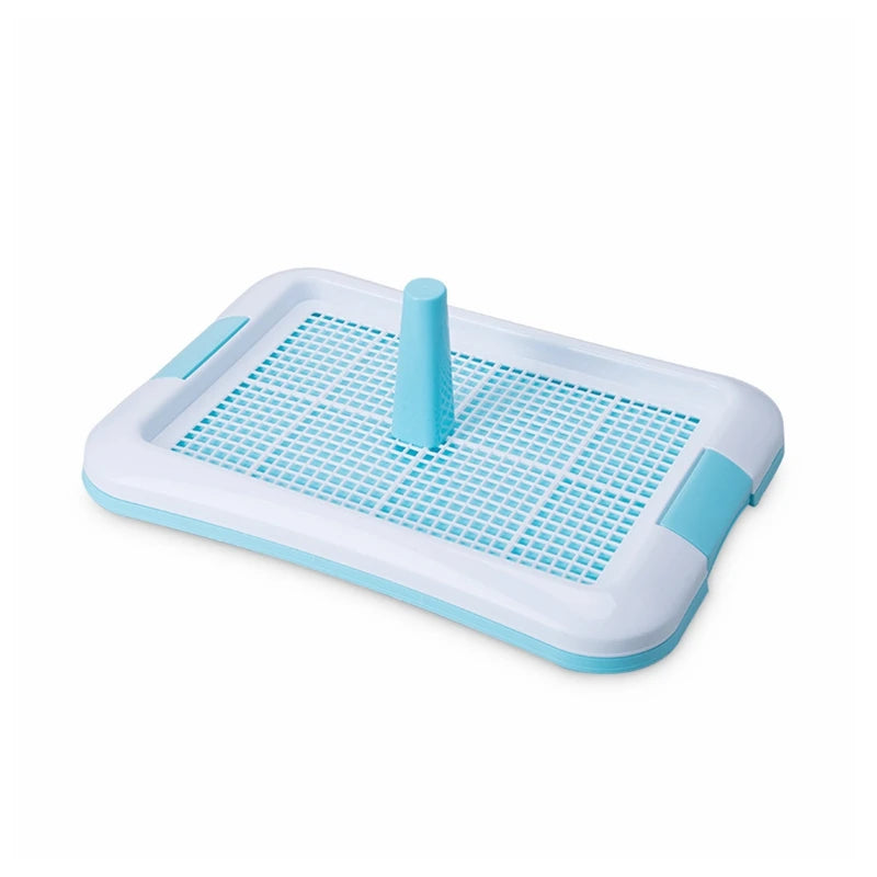 Large Square Double-sided Snap Indoor Dog Toilet Tray Training Pads Toilet For Puppies And Small Pets