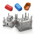 Custom Injection Molding Plastic Parts Household Acrylic Moulding with Steel Copper Glass Materials Polished Surface Mould Base