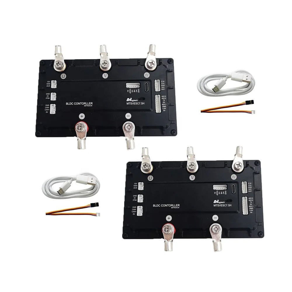 In Stock 2pcs Maytech 300A 75V SuperESC Speed Controller MTSPF7.5H for EV Car Electric Vehicle Surfboard Efoil Watercoold ESC