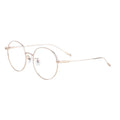 Wholesale Classic Diamond Face Unisex Ultra-thin Metal Titanium Eyeglasses Frame Anti Blue Light Durable Daily Wear for Reading