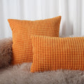 Machine Washable Pillow Cover Soft-touching Cushion Covers Orange